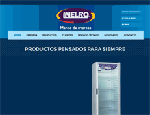 Tablet Screenshot of inelro.com.ar